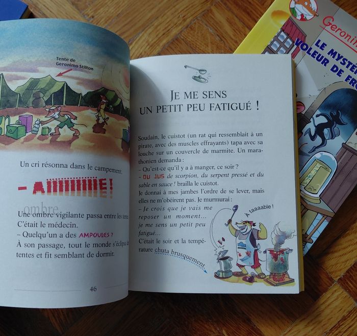 Lot de 4 livres geronimo stilton . 26 28 29 30 - photo numéro 4