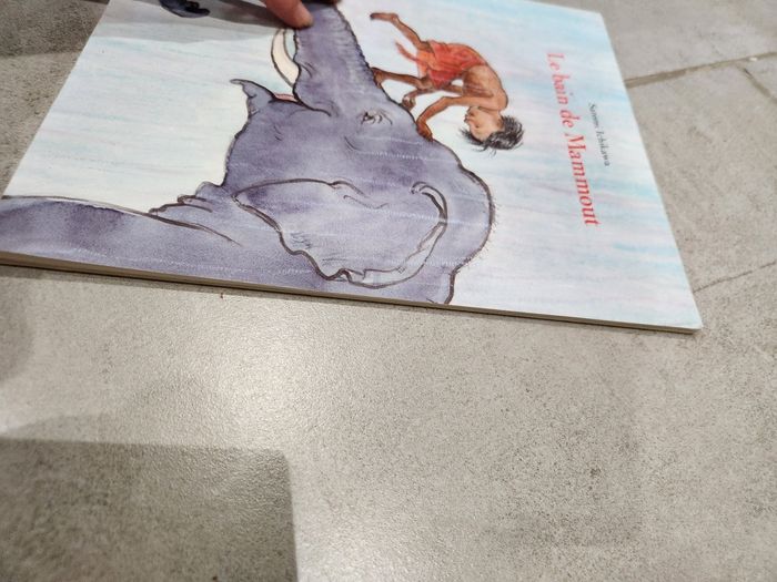 Livre souple enfant : Le bain de Mammouth - photo numéro 4