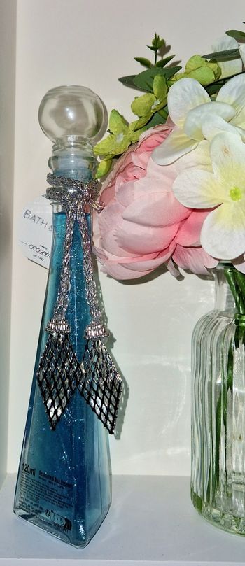 Gel douche flacon verre accentra neuf