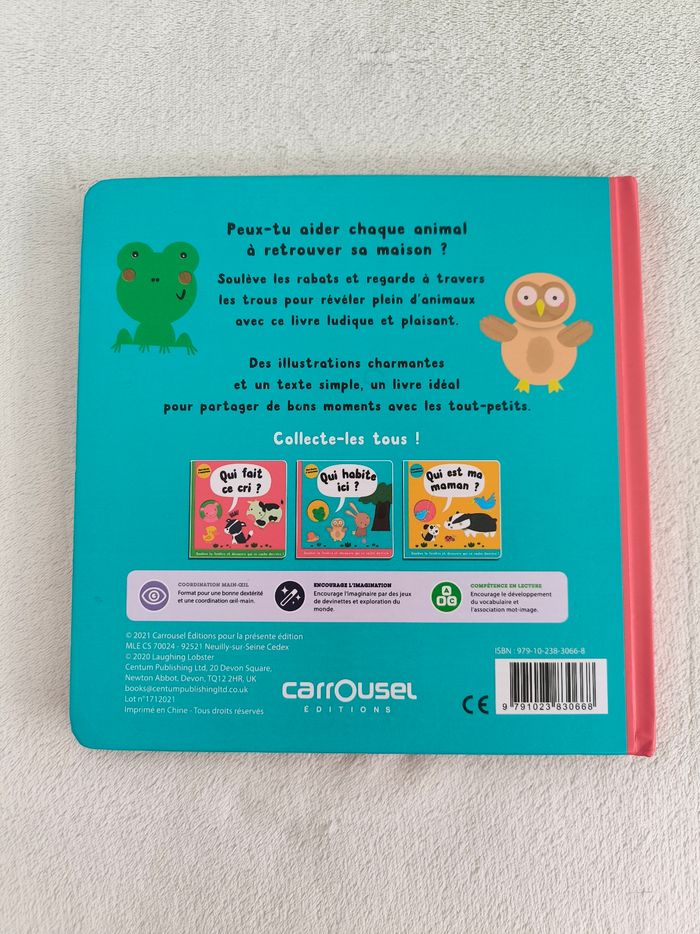 Livre Qui habite ici ? - photo numéro 3