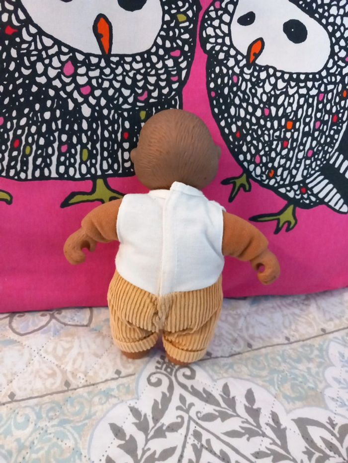 Peluche poupée hérisson copain de la foret berchet 20cm - photo numéro 5
