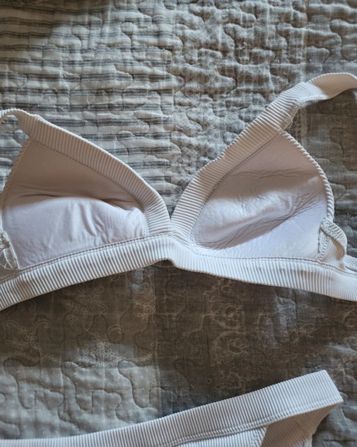 Maillot de bain blanc taille S - photo numéro 5
