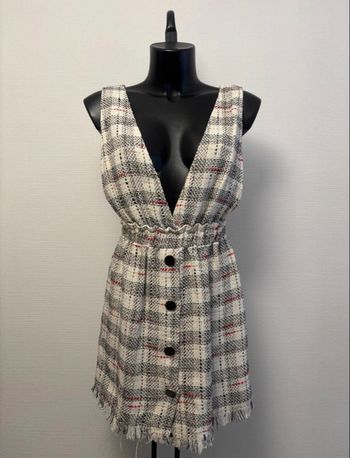 Robe à carreaux Zara neuve