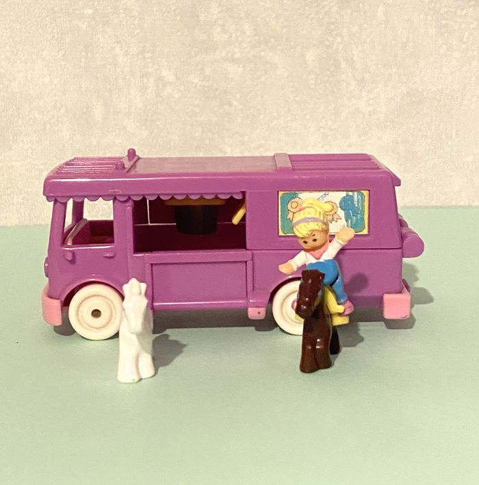 Polly Pocket Le van à chevaux de Polly 1994