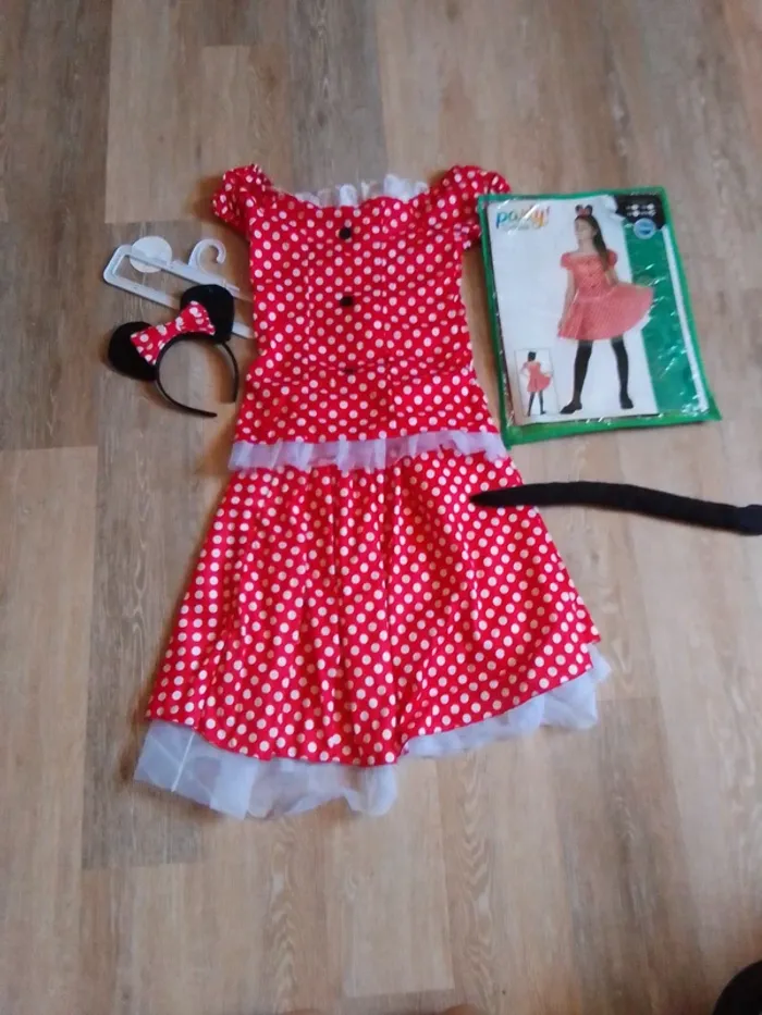 Costume déguisement souris fille 10 12 ans - photo numéro 4
