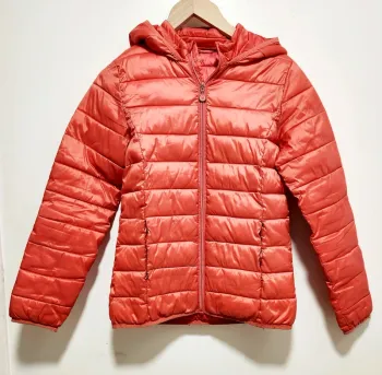 Veste légère corail à capuche