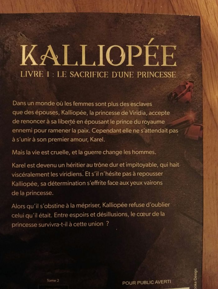 Trilogie "Kalliopée" de Koko Nhan - photo numéro 2