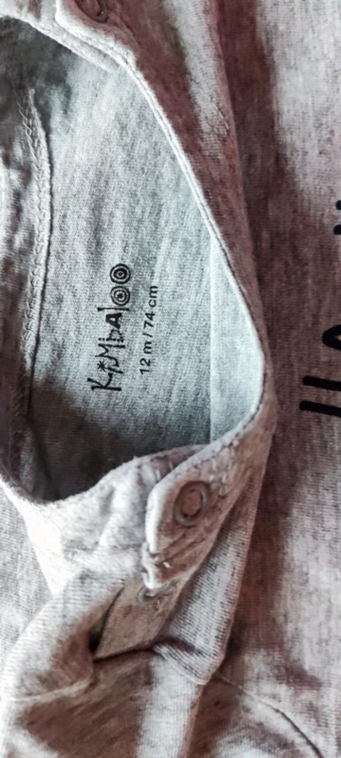 Lot t-shirts manches longues 12m - photo numéro 4