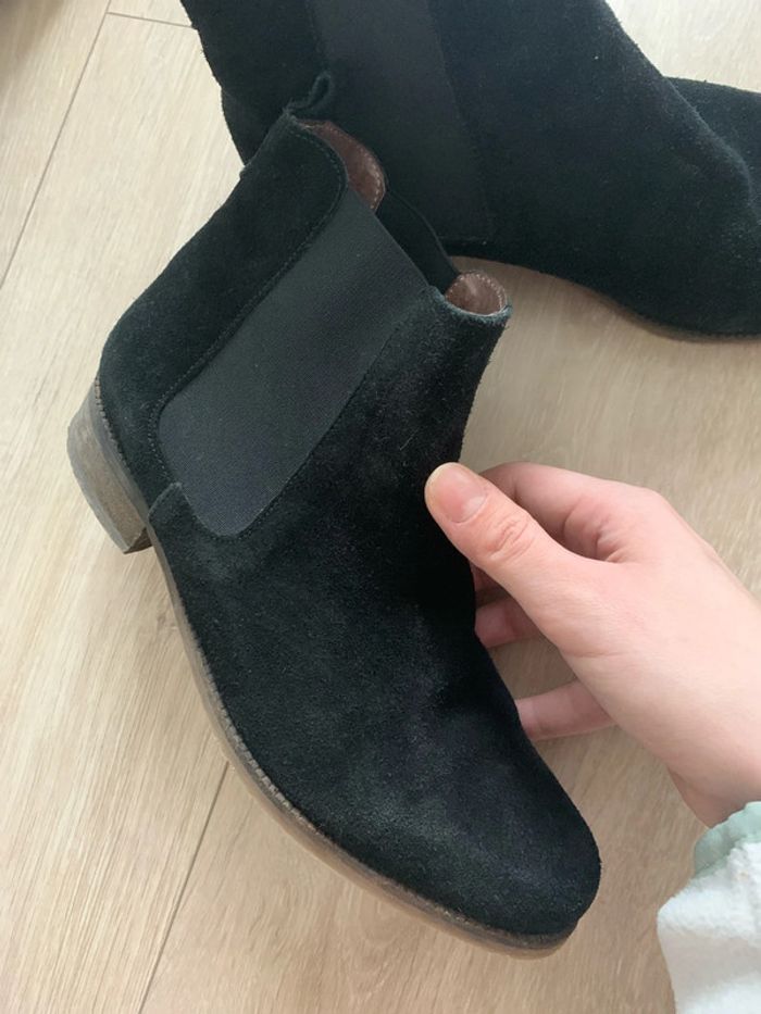 Bottines noires simple T38 - photo numéro 5