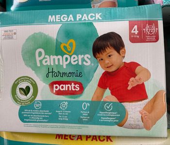 Couches  Pants Pampers Harmonie T4