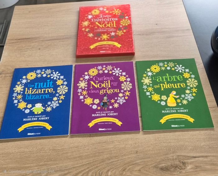 Coffret de 3 histoires de Noël - photo numéro 3