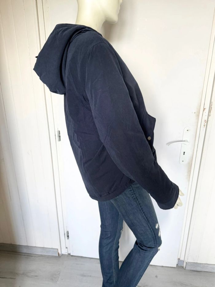 Manteau à capuche doublé ONLY – Taille L – bleu marine – Neuf avec étiquette - photo numéro 10