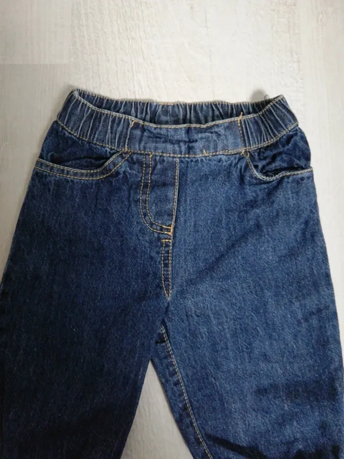 Pantalon jean bébé rêve 3 mois - photo numéro 2