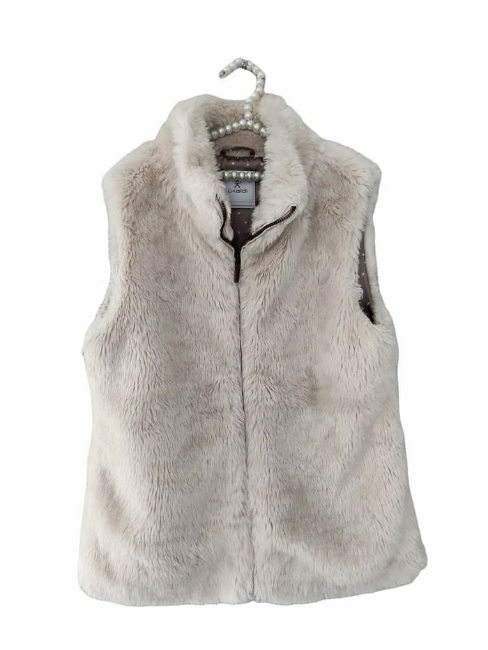 12 ans fille veste gilet sans manche zipe Okaïdi