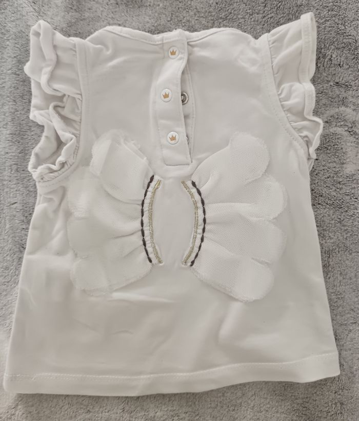 Tee-shirt fille 3 mois - photo numéro 2
