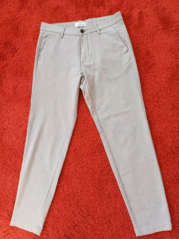 Pantalon gris homme Bershka