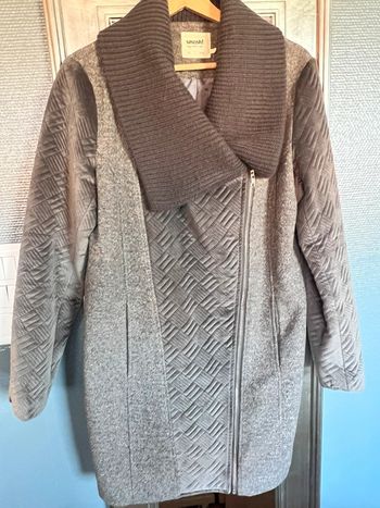 Manteau / parka smash bi matière taille S très bon état