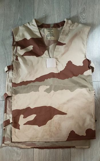 Débardeur militaire camouflage félin sable chemise gao