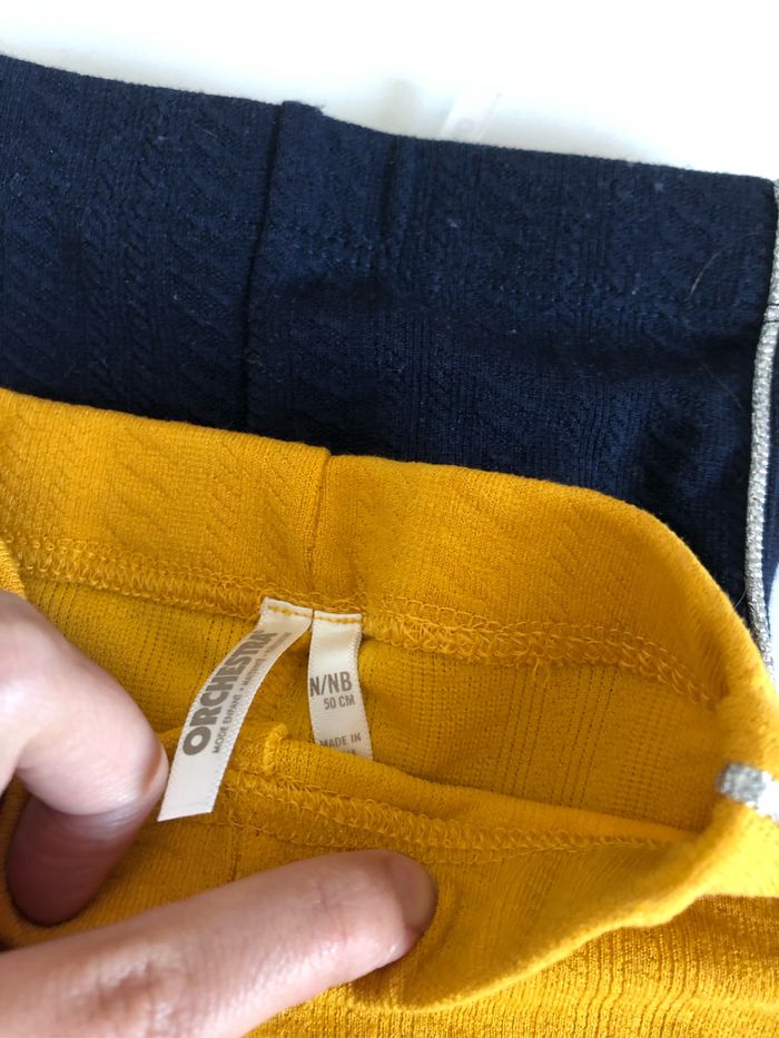 Lot de 2 pantalons naissance - photo numéro 2