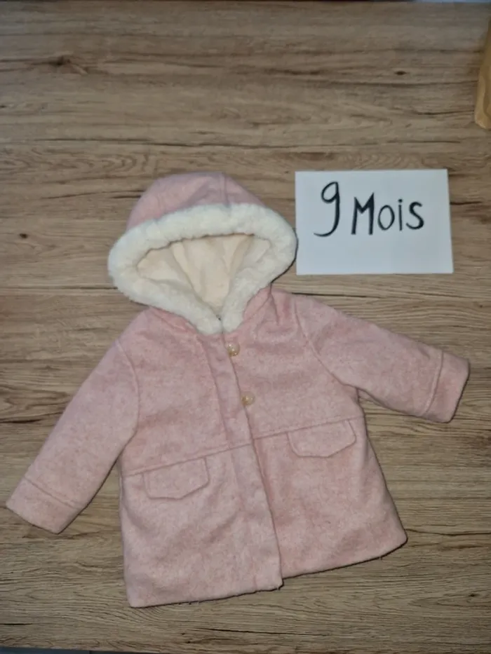 Manteau kiabi fille 9 mois