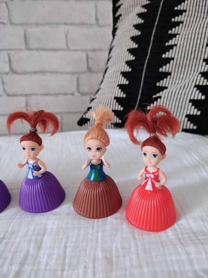 Lot petite poupée cupcake - photo numéro 3