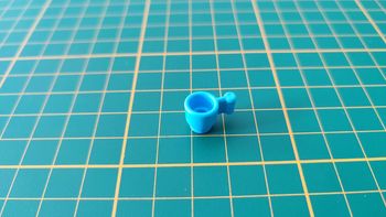 Mug tasse poignée pleine référence 30 05 0352 pièce détachée Playmobil #B85