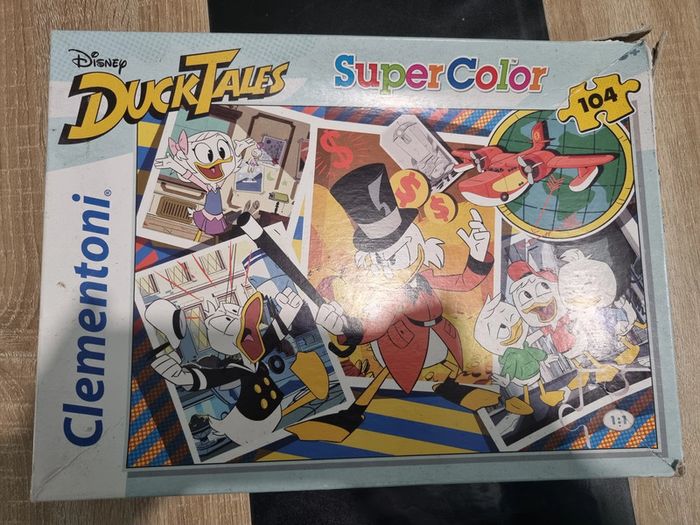 Puzzle complet 104 pièces duck tales avec boite abimée - photo numéro 7
