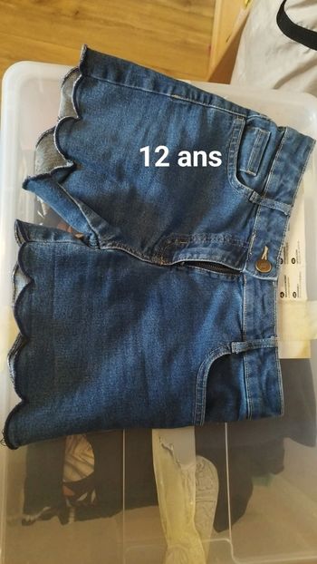 Short fille 12 ans