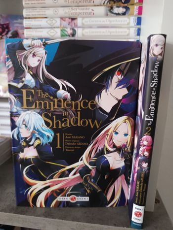 Manga The Eminence in shadow 1 et 2