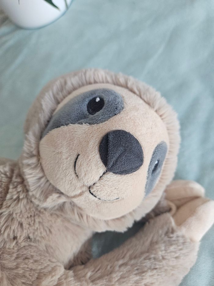 Peluche range pyjama paresseux - photo numéro 2