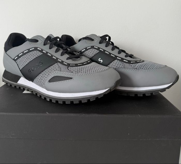 Baskets - Hugo boss - neuves - taille 43 - Gris &  Noir - photo numéro 5