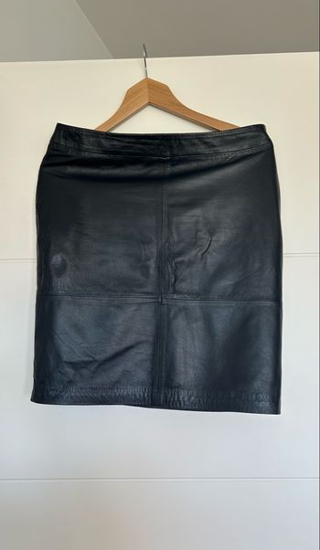 Jupe en cuir