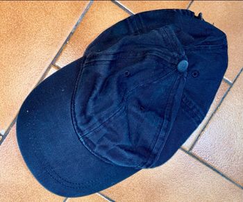 Casquette noir délavé 