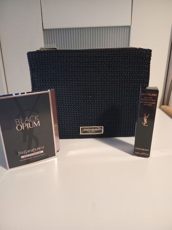 Trousse ysl + mini mascara et échantillon