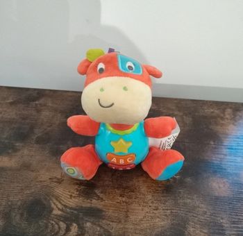 Peluche interactive musicale bébé