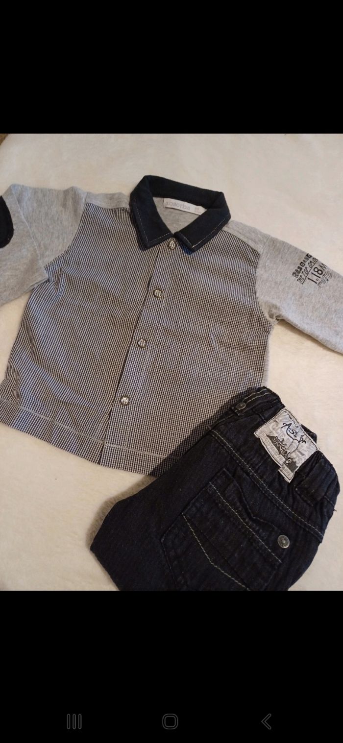 Ensemble bébé taille 6 mois
