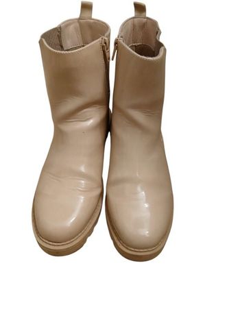 Bottines beige