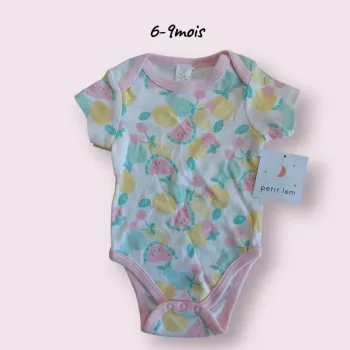 Bodie fille 6-9 mois neuf avec étiquette