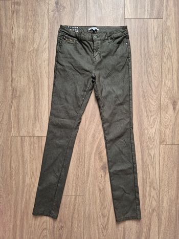 Pantalon enduit skinny kaki u collection