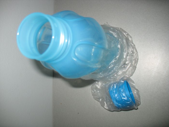 ÉCO BOUTEILLE BLEUE - 1 LITRE "TUPPERWARE" - NEUVE - n°21 - photo numéro 6