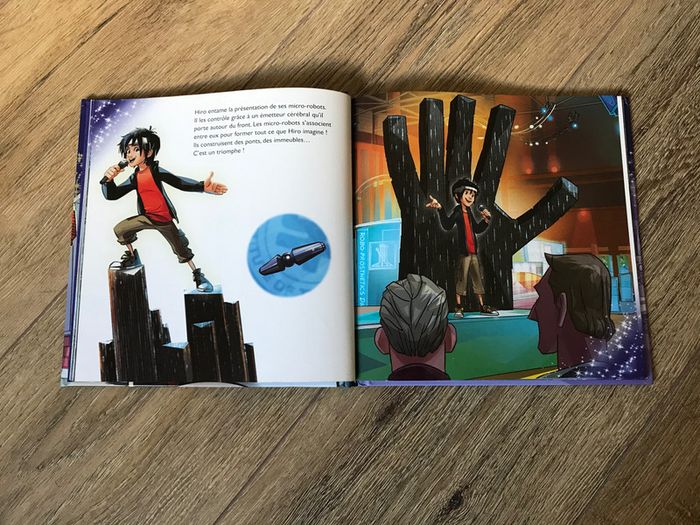 Livre Disney Les nouveaux héros - photo numéro 2