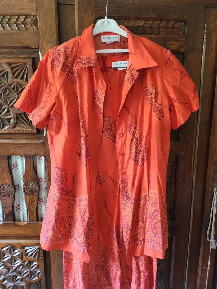 Ensemble chemise longue et robe - photo numéro 2