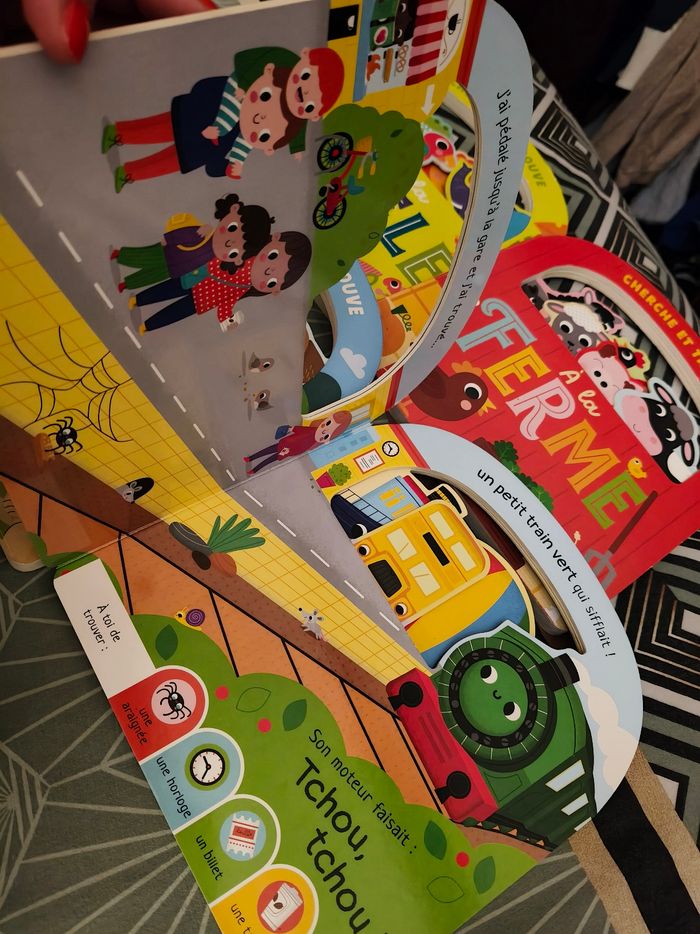 Lot livres enfants cherche et trouve - photo numéro 3