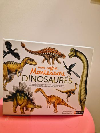 Mon coffret montessori Dinosaures