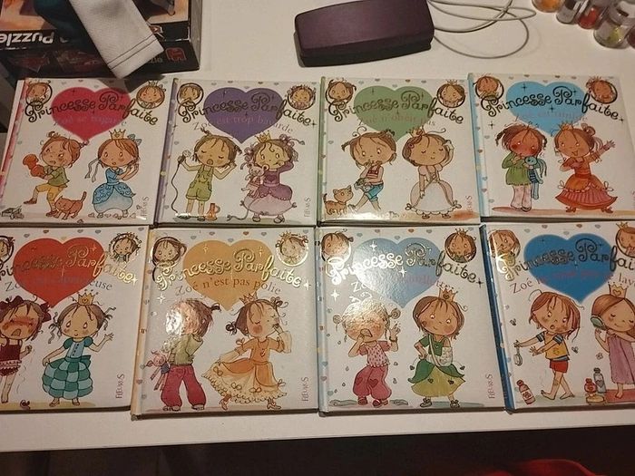 Lot de 8 livres princesse parfaite