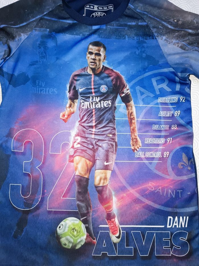 Maillot foot PSG 8 ans - photo numéro 4