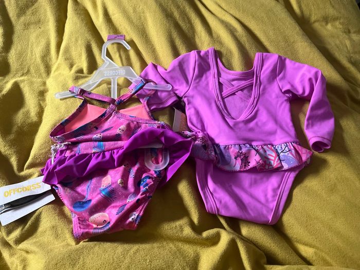 Superbes Maillot de bain fille 3/6 mois offcorss - photo numéro 2
