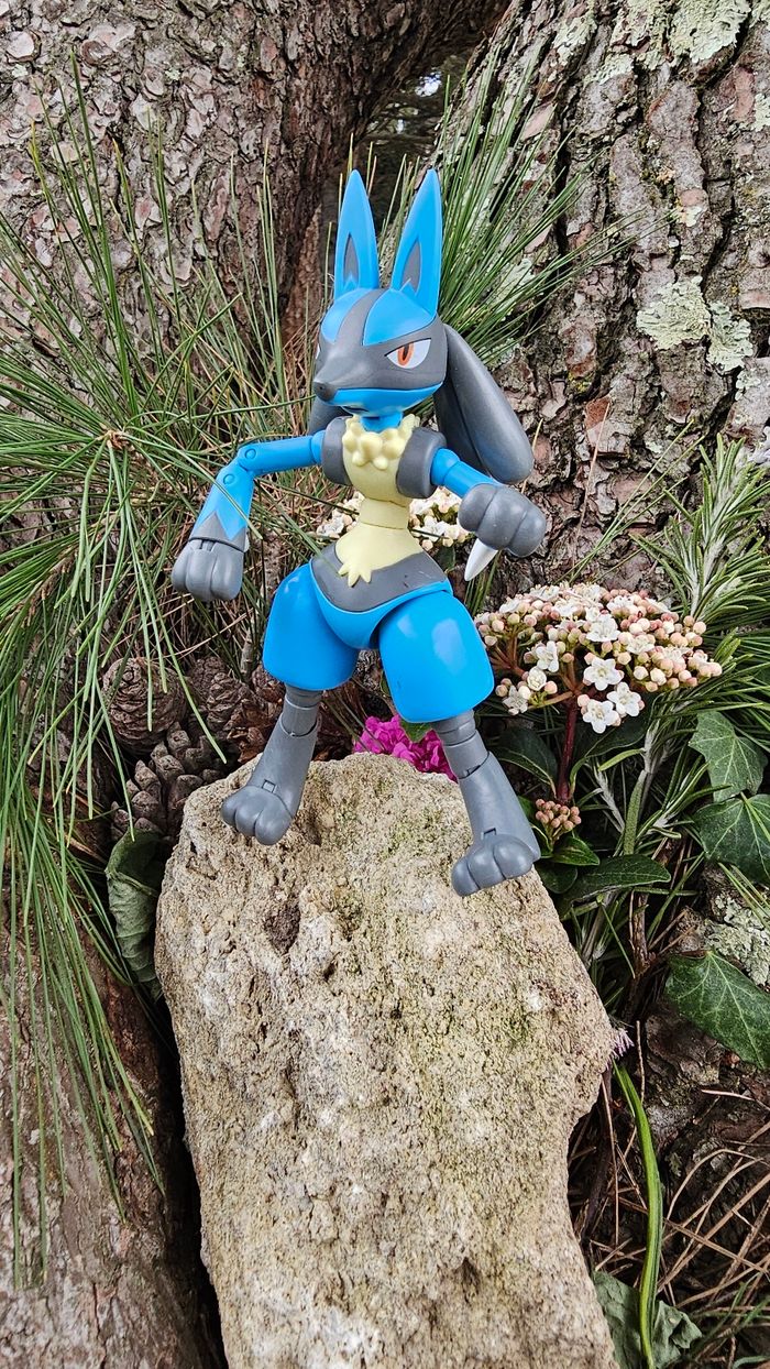 Super grande figurine Pokemon Nintendo Lucario - photo numéro 3
