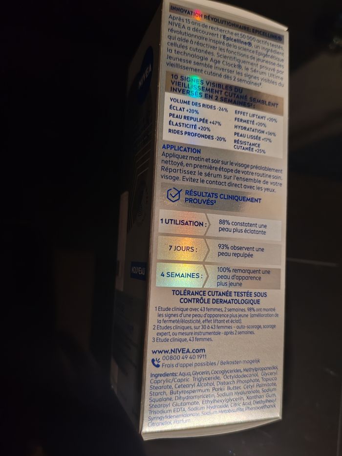 Sérum ultime jeunesse Nivéa cellular - photo numéro 2