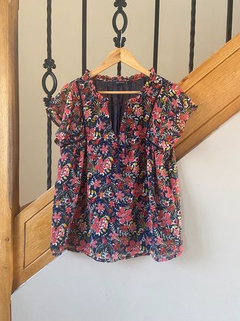 Blouse fleurie